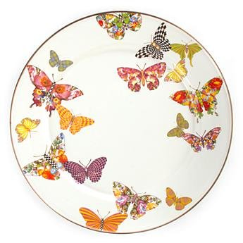 Butterfly Garden 16' serving platter by Mackenzie Childs
