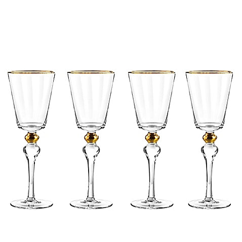 Dominion Goblets in Gold or platinum (Set of 8)
