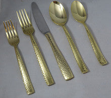 Avital Gold - 4 piece place setting